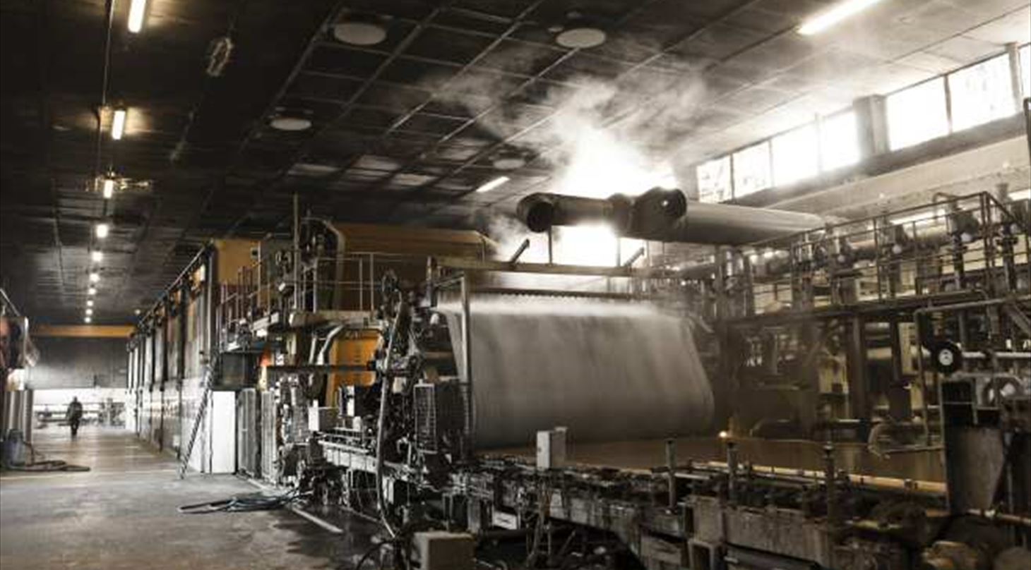 Energieffektivisering og vedvarende energi i industrien. NB Reference, Skjern Papirfabrik